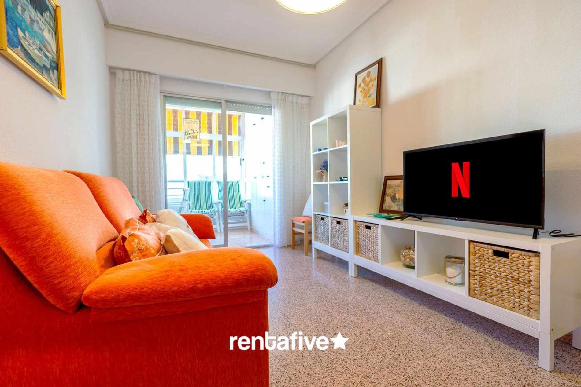 Apartamento Rentafive Cerca Del Puerto 2 Min Andando Playa Santa Pola Exterior foto